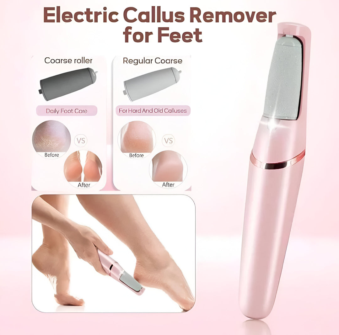Electric Foot Grinder Callus remover Rechargeable Tool for smooth skin