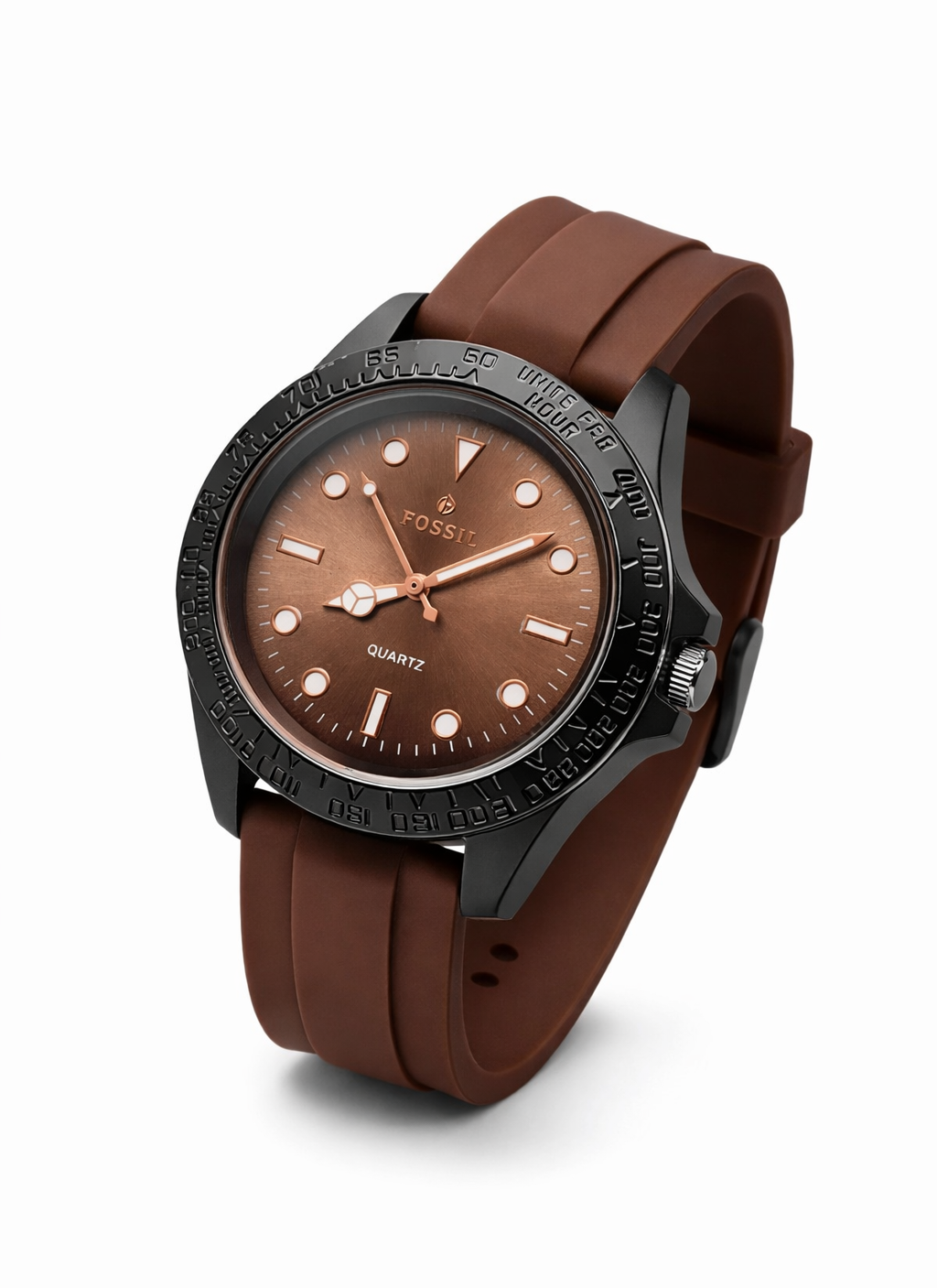 FITROSS WATCH FOR MEN & BOYS BEST QUALITY QUARTZ WATCH BROWN & BLACK COMBO PREMIUM QUALITY