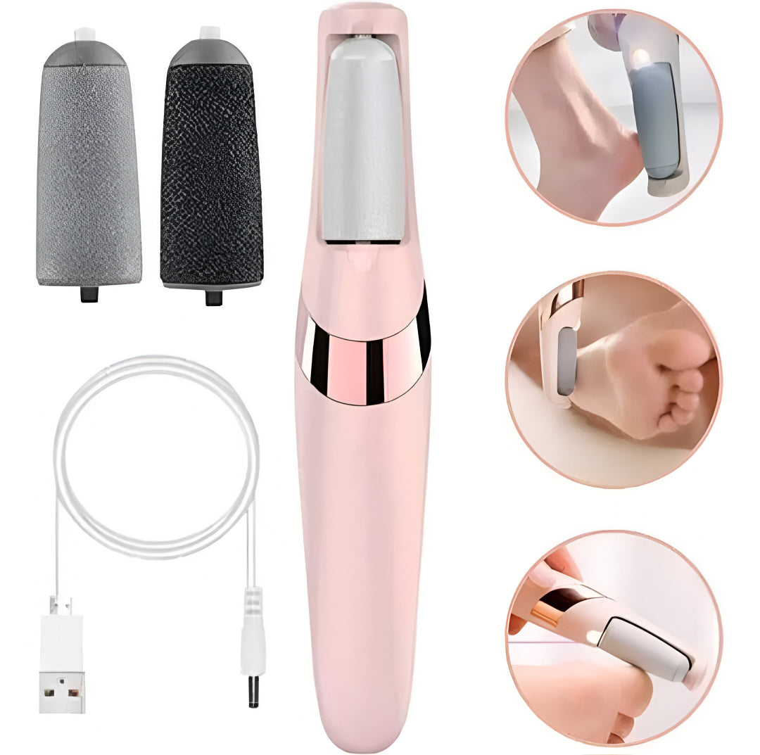 Electric Foot Grinder Callus remover Rechargeable Tool for smooth skin