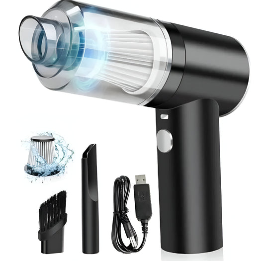 3 in 1 Vacuum Cleaner Rechargeable mini vacuum Cleaner portable handi size best for car & home use & more.