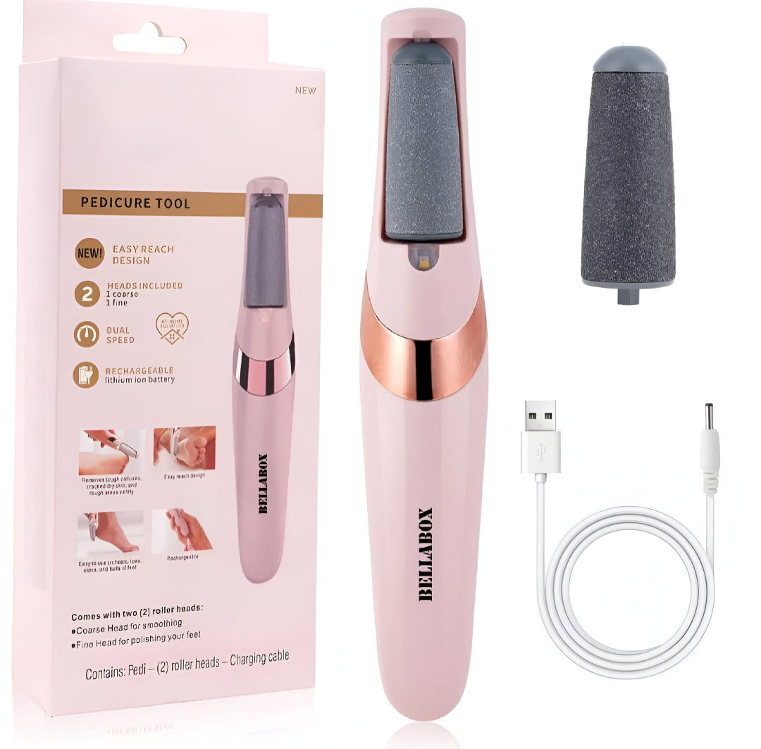 Electric Foot Grinder Callus remover Rechargeable Tool for smooth skin